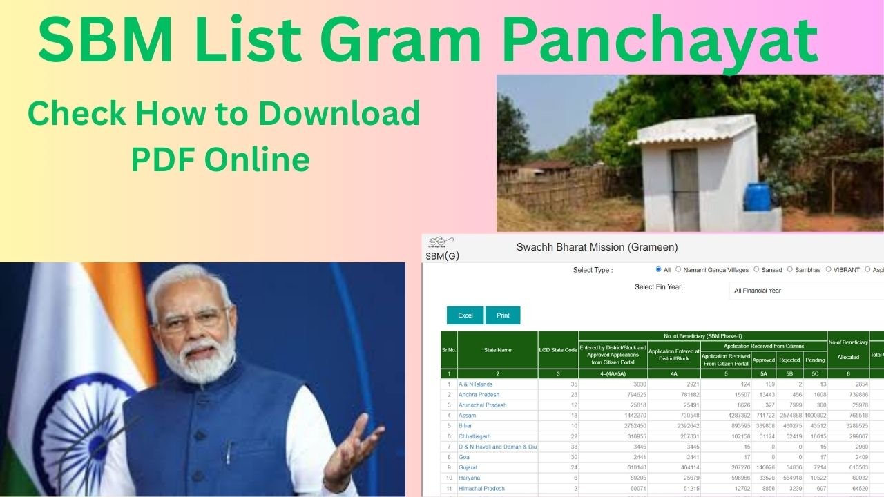 SBM List Gram Panchayat